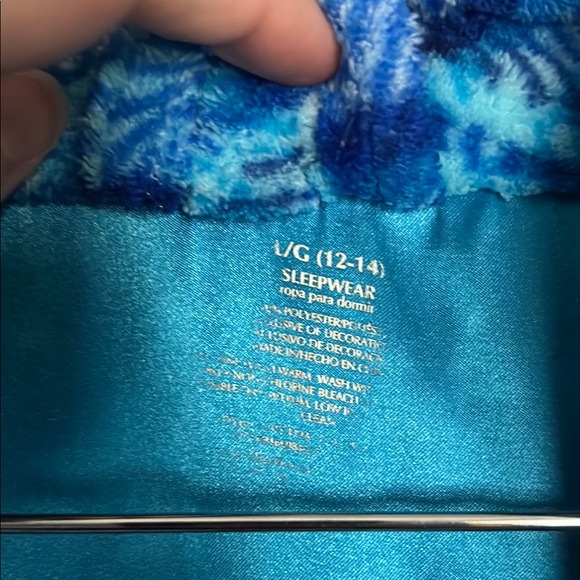 Blue Plaid Robe - Picture 2 of 2